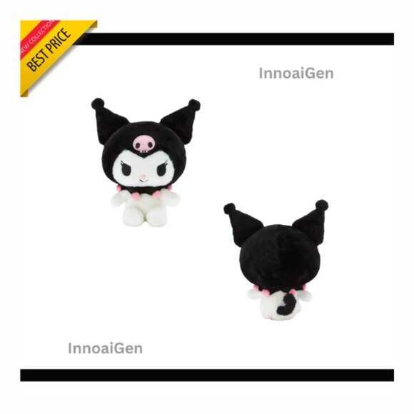 Sanrio Character Kuromi Stuffed Toy S Size ( Standard ) Plush Doll New Japan - Picture 2 of 5